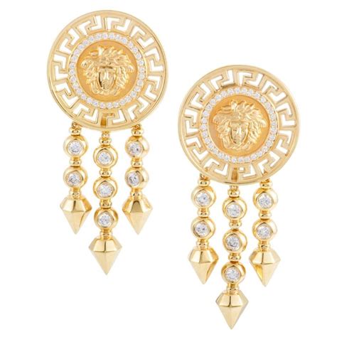 versace earrings trending 2019|versace earrings with diamonds.